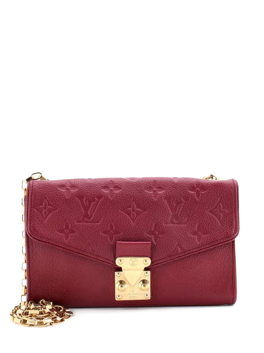 Louis Vuitton Pre-Owned Saint Germain Pochette Monogram Empreinte Leather shoulder bag - Red