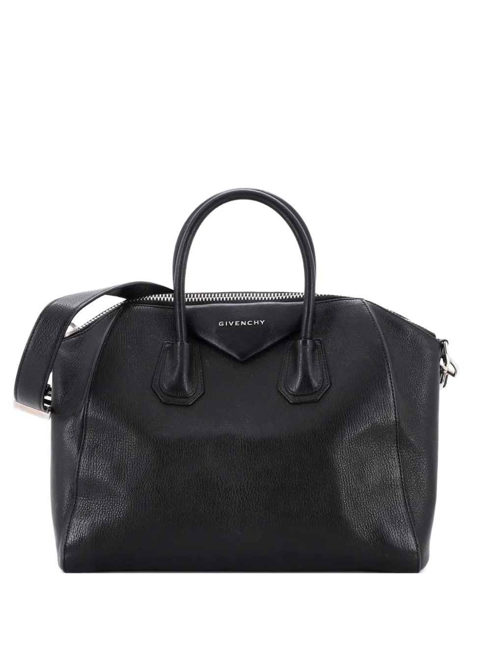 Givenchy Pre-Owned Antigona Bag Leather Medium satchel - Nero