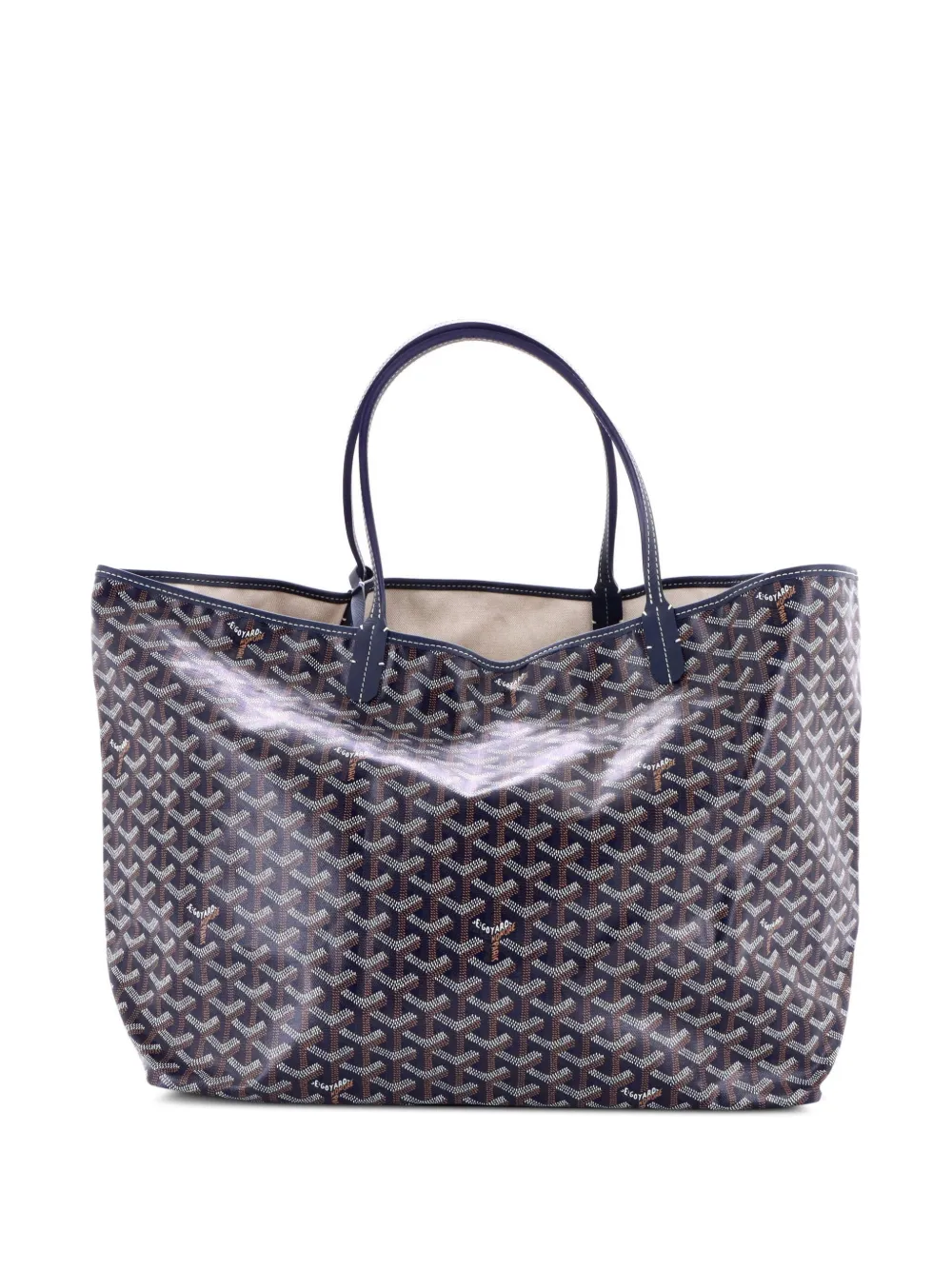 Goyard Pre-Owned Saint Louis Coated Canvas GM tote bag - Blu
