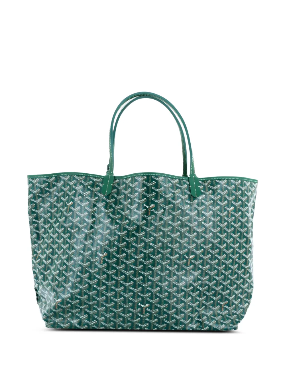 Goyard Pre-Owned Saint Louis Coated Canvas GM tote bag - Verde