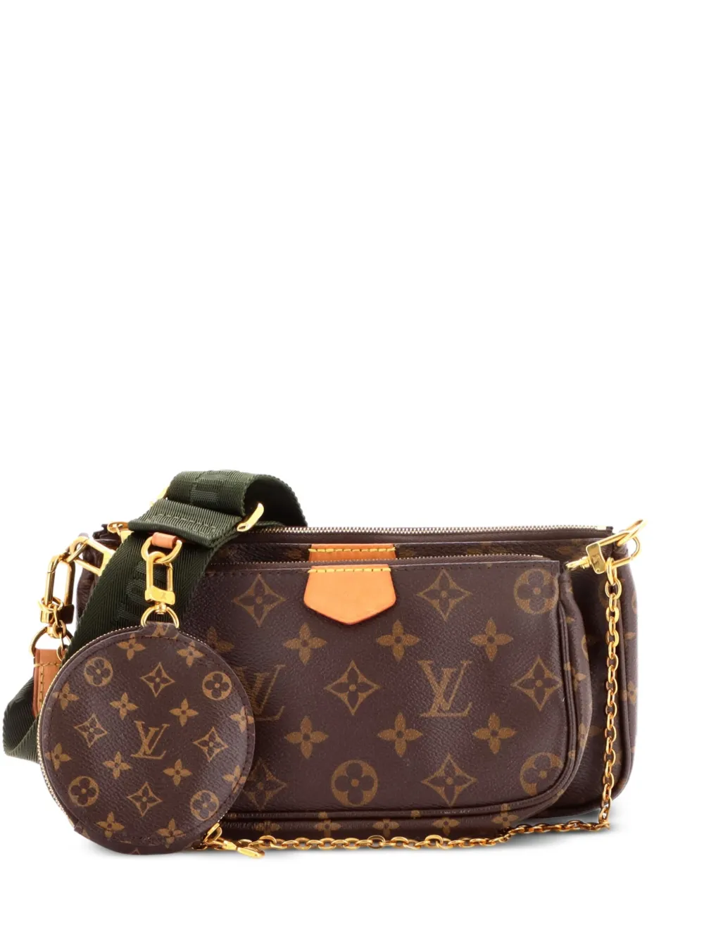 Louis Vuitton Pre-Owned Multi Pochette Accessoires Monogram Canvas crossbody bag - Marrone