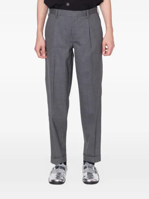 Kolor pleated cuffed trousers