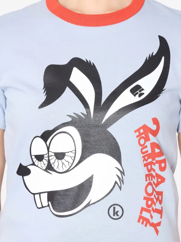Kolor プリント Tシャツ | ブルー | FARFETCH JP