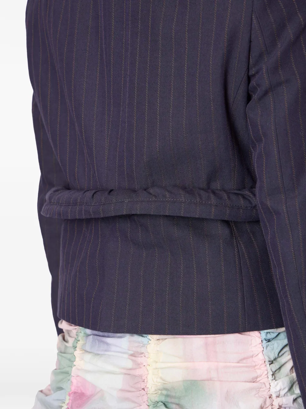 Kolor Blazer met krijtstreep Blauw