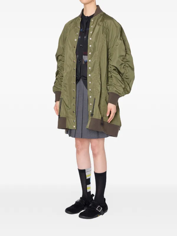 Kolor ボンバージャケット | グリーン | FARFETCH JP