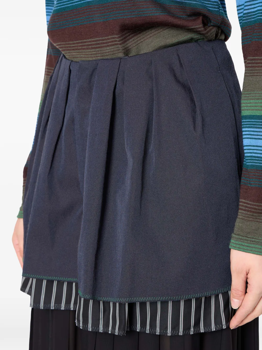 Kolor Palazzo plooibroek Blauw