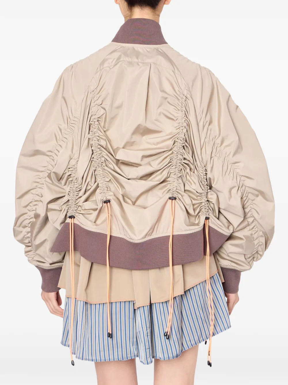 Kolor Gesmockt bomberjack Beige