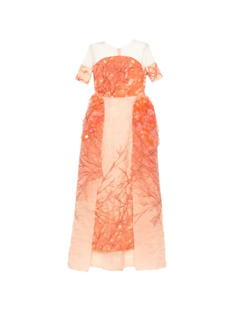 Isabel Sanchis 锦缎超长连衣裙