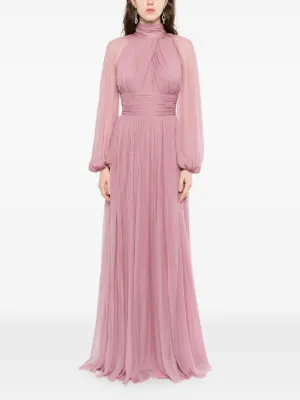 sachin and babi light blue dress Zuhair Murad Dark Green Evening Gown With Sequins Size S For Sale at  1stDibs