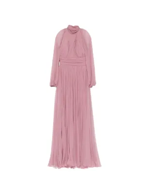 strapless open back dress Umgee Seersucker Ruffle Sleeve Tiered Midi Dress – Powder Pink main image 0