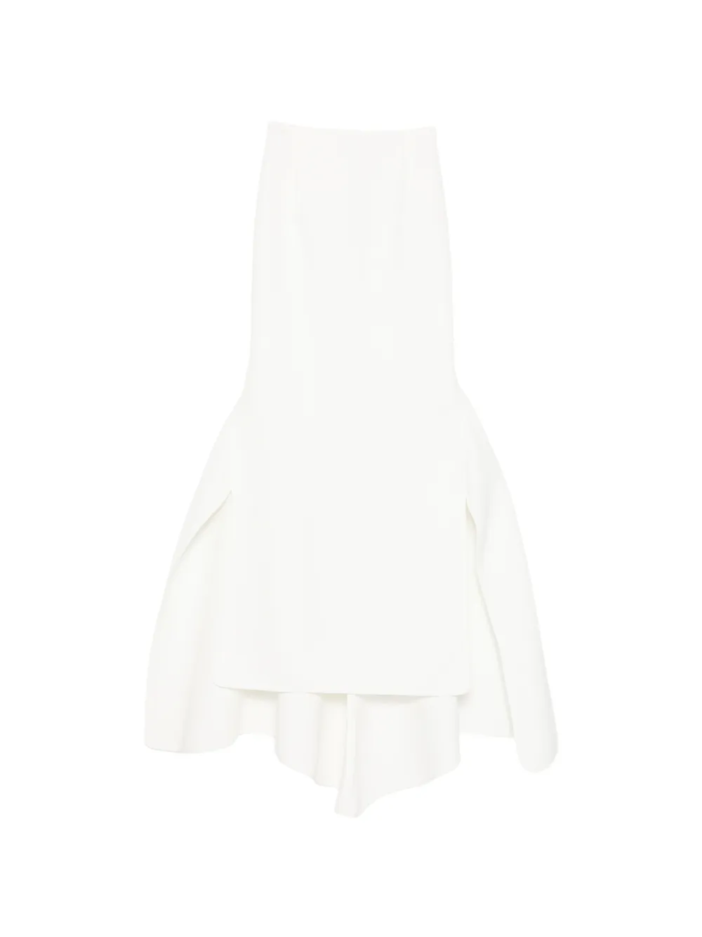 Maticevski Gonna lunga Snaking - Bianco