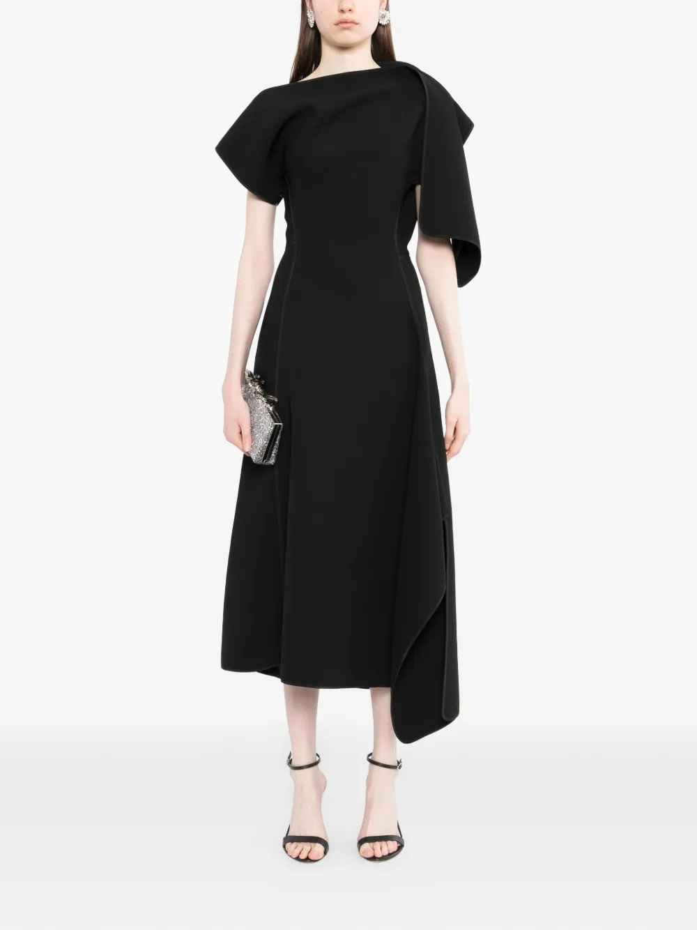  Maticevski Diadem Midi Dress - Black 