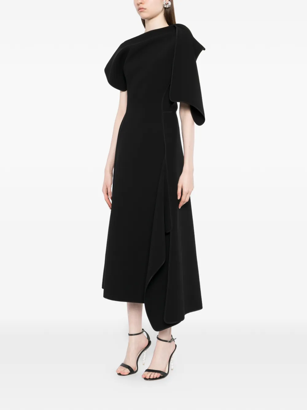  Maticevski Diadem Midi Dress - Black 