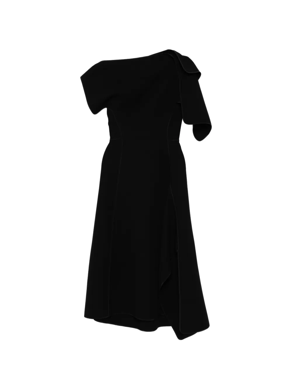 Maticevski Diadem midi dress - Nero