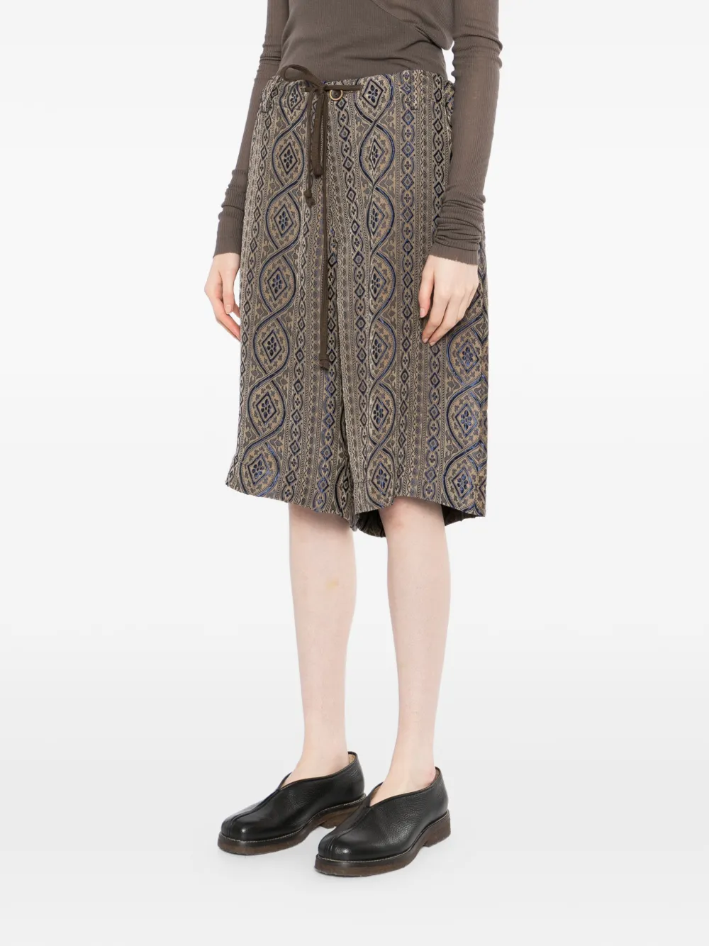 Uma Wang Pallor shorts Beige