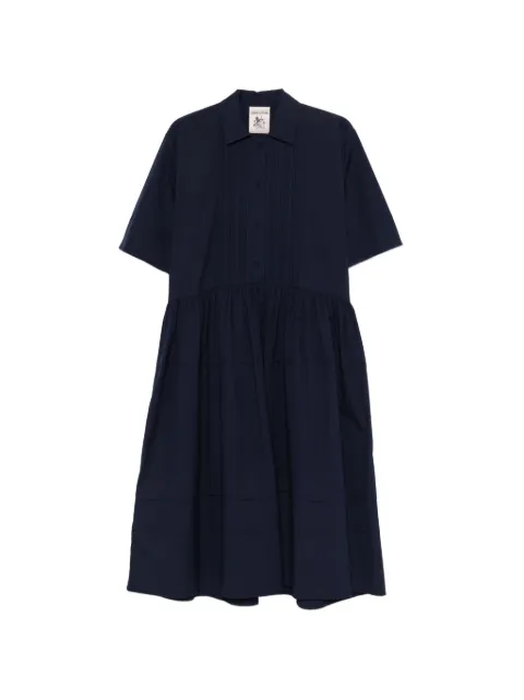 Semicouture polo-collar dress