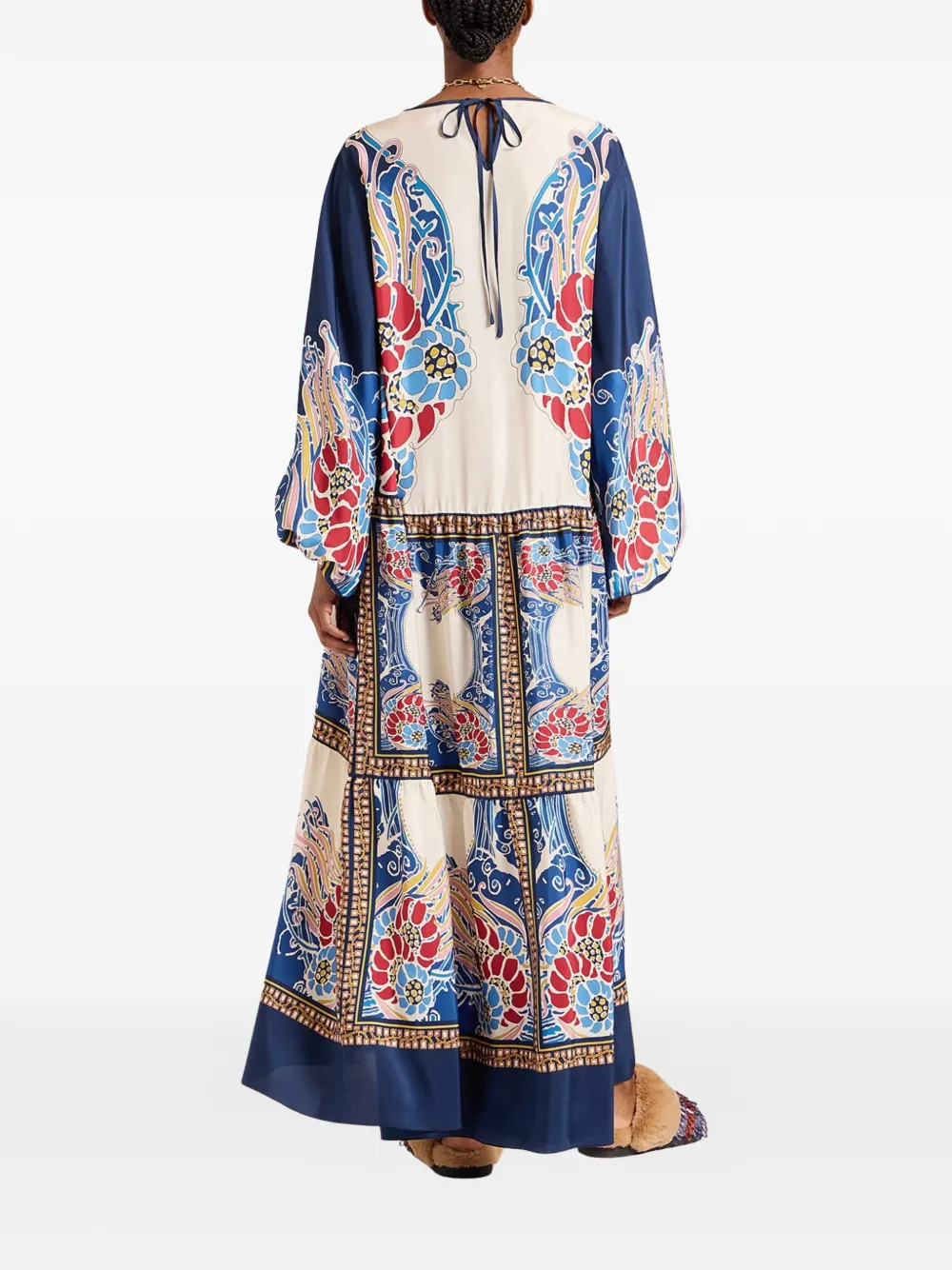 La DoubleJ Vesta maxi-jurk Blauw
