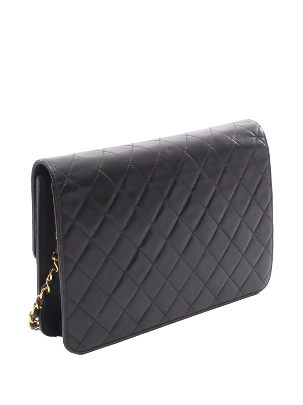 1997-1999 Medium Cc Quilted Lambskin Single Flap Shoulder Bag