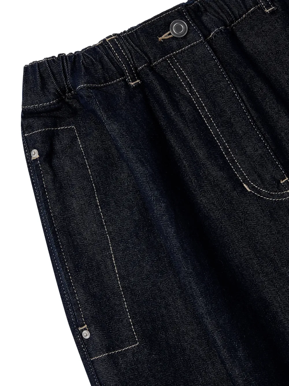 TOMBOY Jeans met contrasterend stiksel Blauw