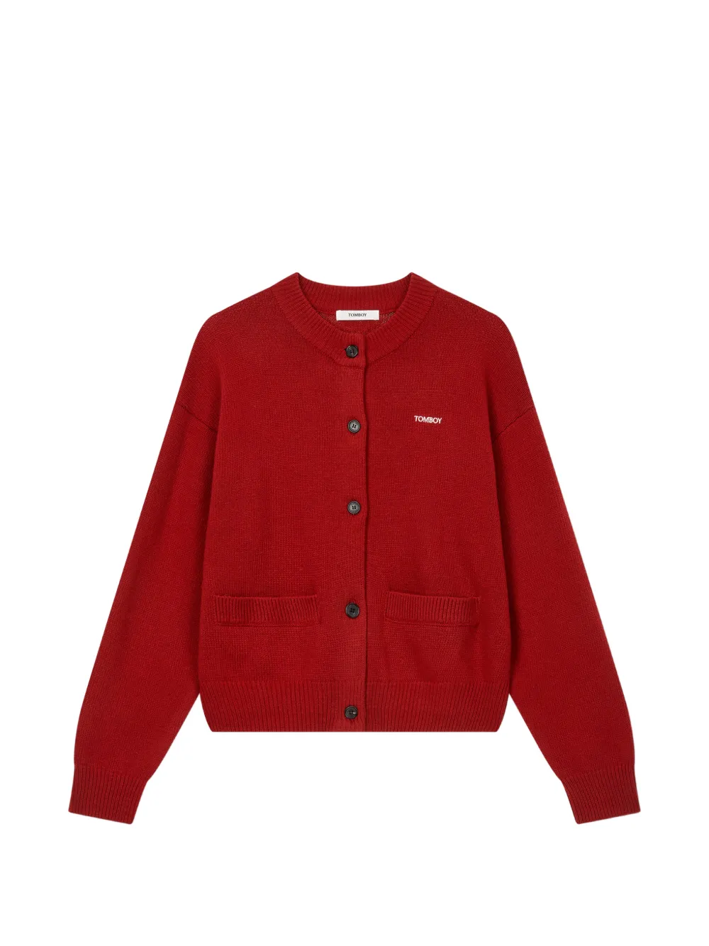 TOMBOY buttoned cardigan - Rot