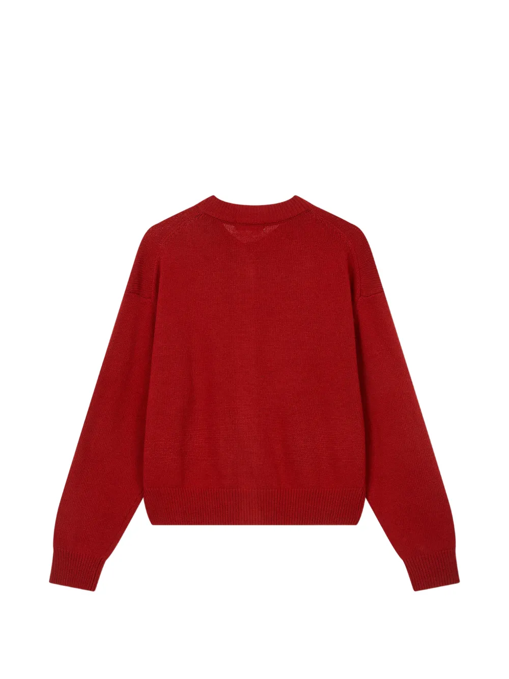  Tomboy Buttoned Cardigan - Red 
