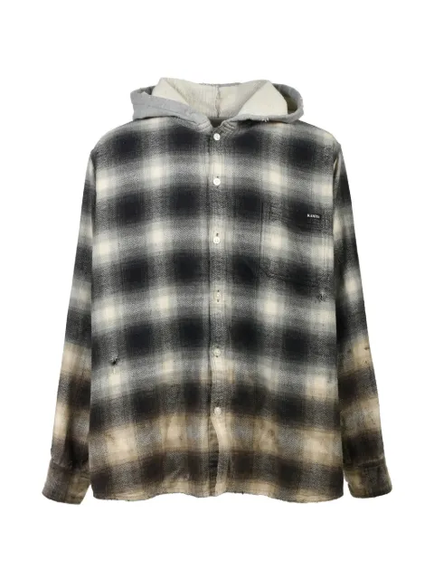 KAMIYA  hooded overshirt