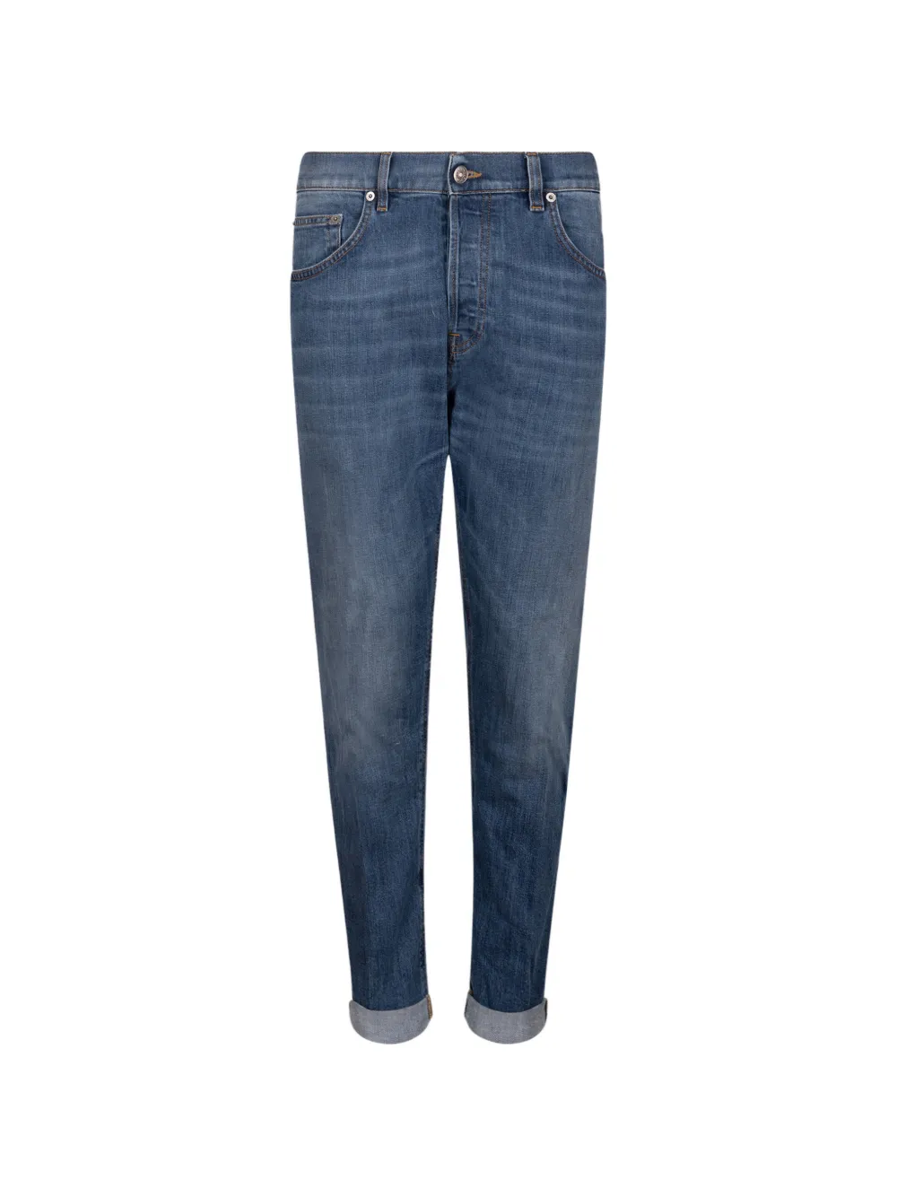 DONDUP cuffed jeans - Blu