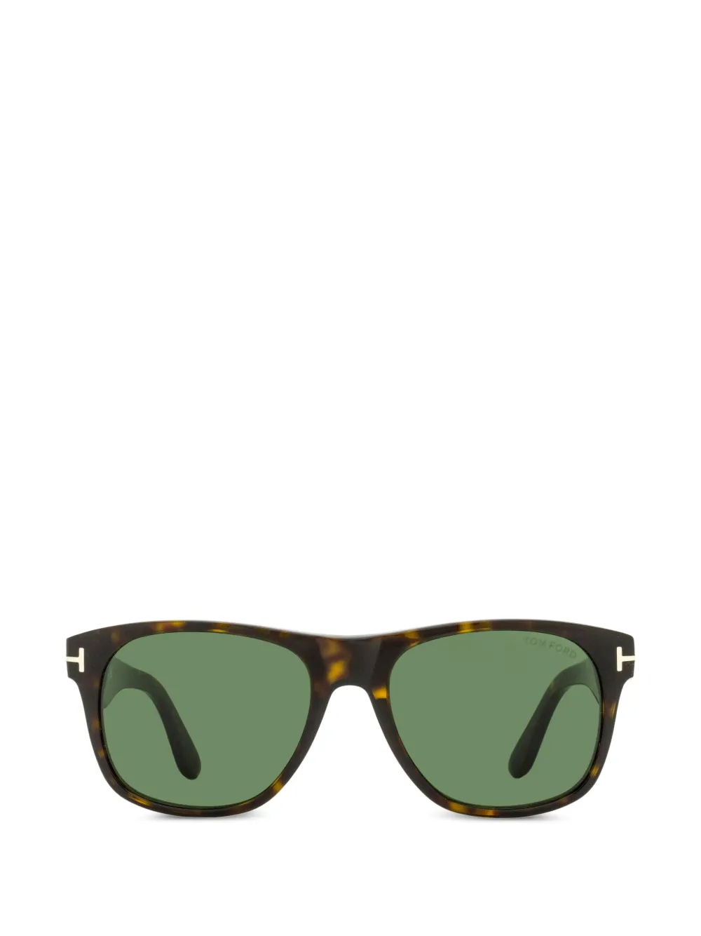 TOM FORD Eyewear Occhiali da sole Marlon rettangolari - Marrone