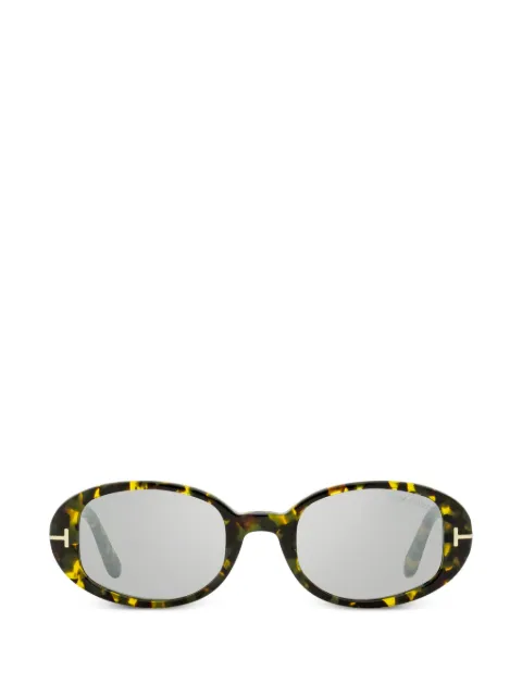 TOM FORD Eyewear Iggy oval-frame sunglasses
