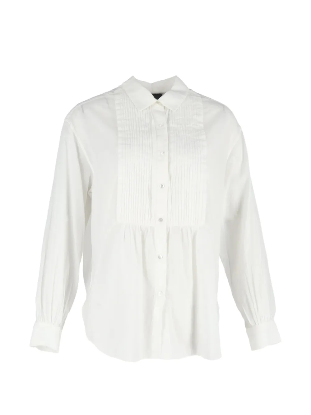Nili Lotan Blusa plissettata - Bianco
