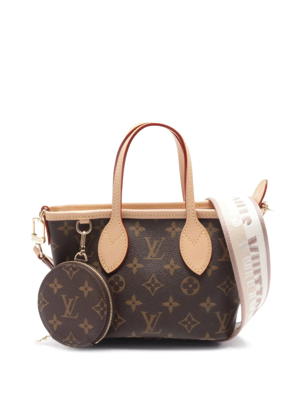 Louis Vuitton Pre-Owned Borsa a mano Neverfull BB con monogramma 2021-2026 - Marrone