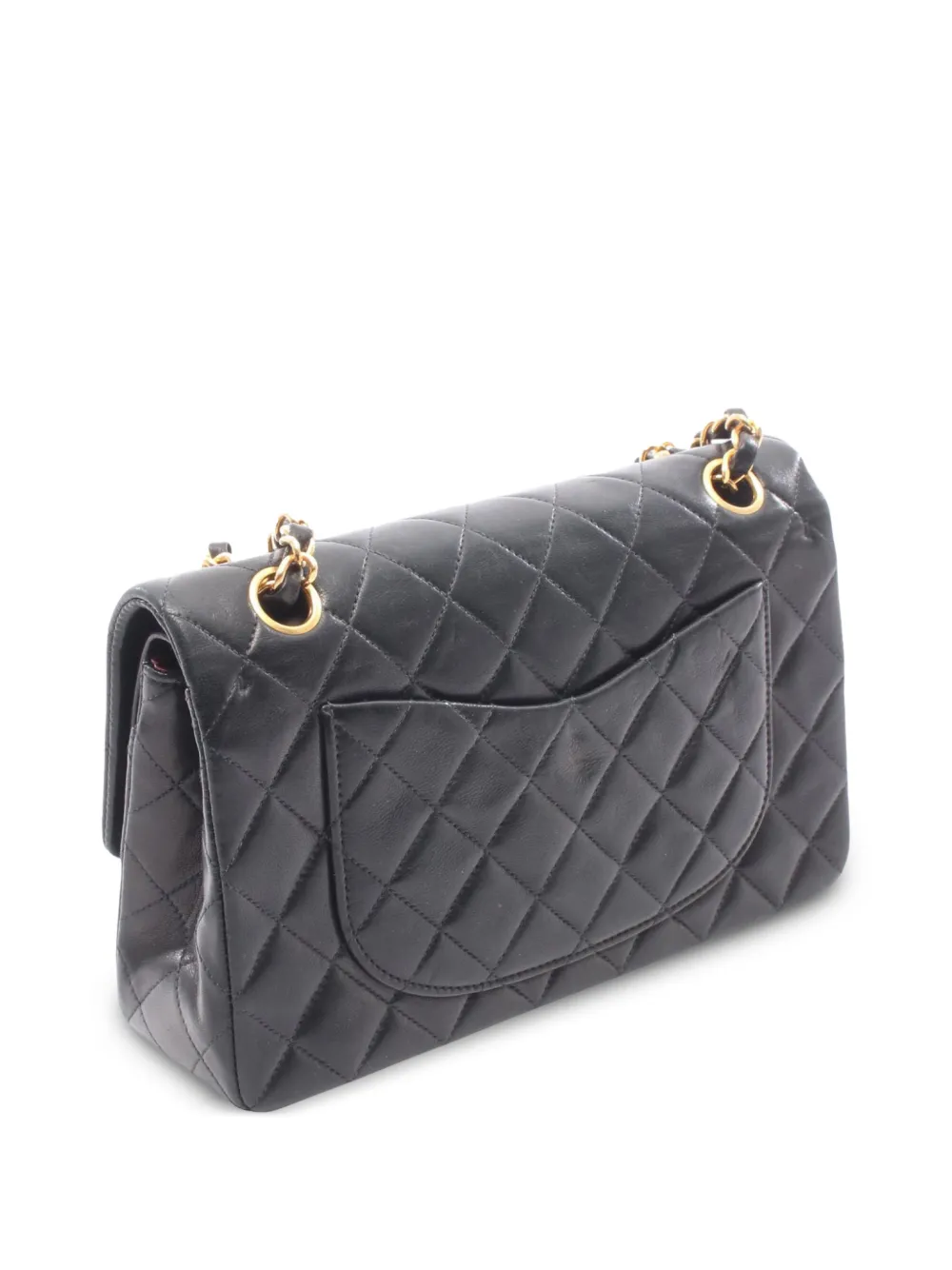 1994-1996 Small Classic Lambskin Double Flap Shoulder Bag