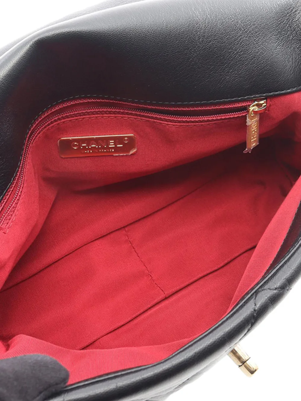 1994-1996 Medium Lambskin 19 Flap Shoulder Bag