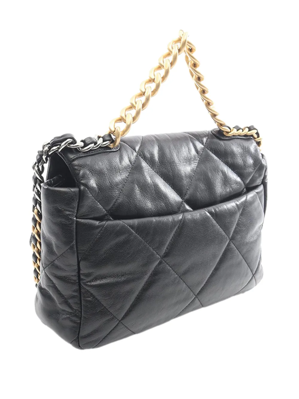 1994-1996 Medium Lambskin 19 Flap Shoulder Bag