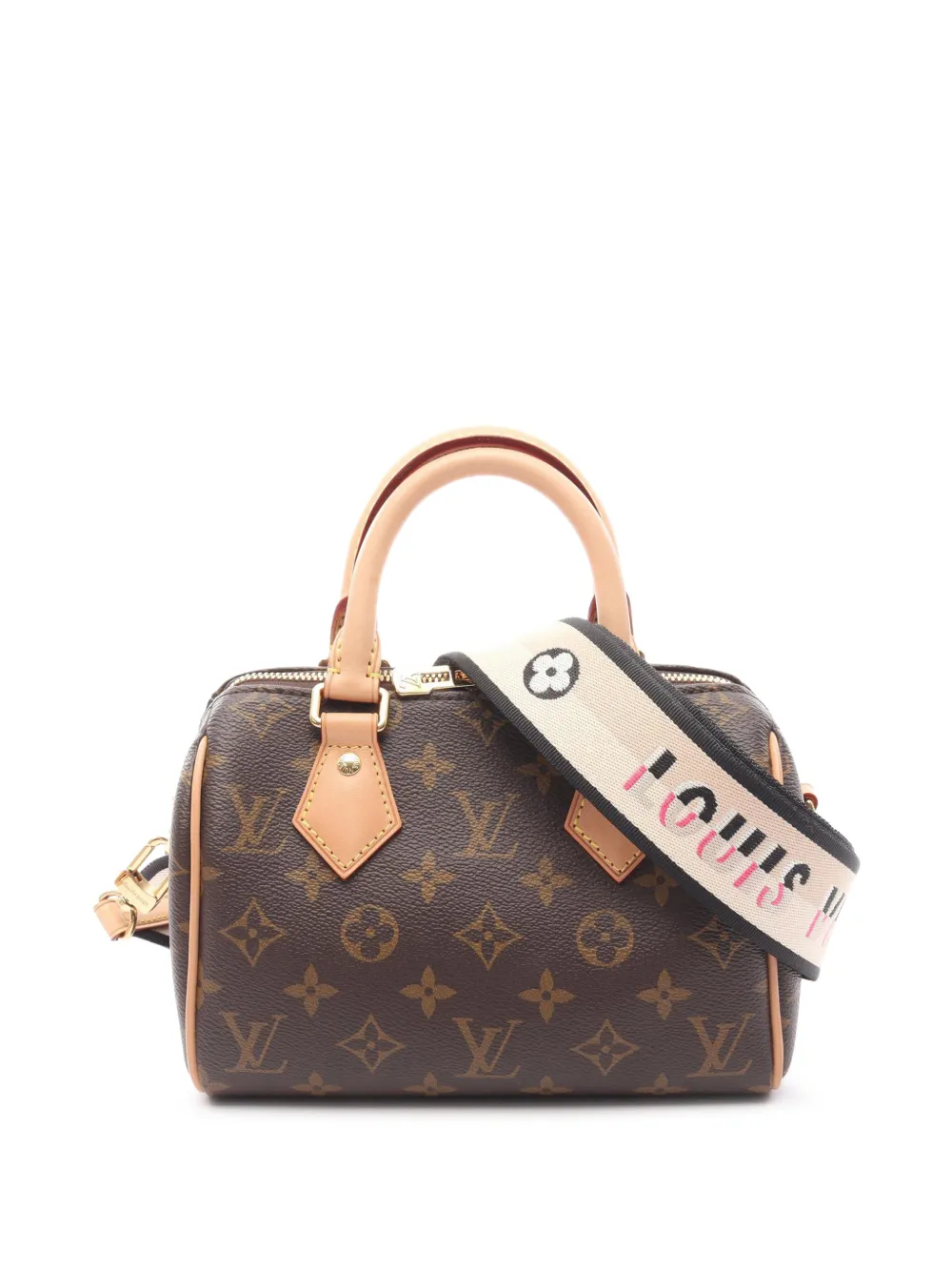 Louis Vuitton Pre-Owned 2021-2026 Monogram Speedy Bandouliere 20 satchel - Marrone