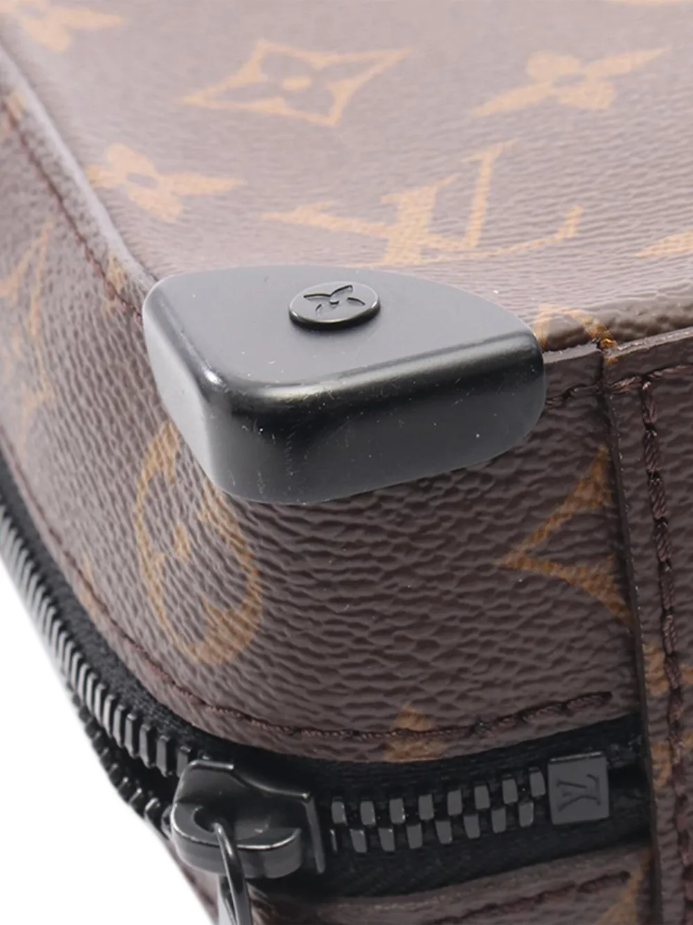 2021-2026 Monogram Macassar Handle Soft Trunk Satchel