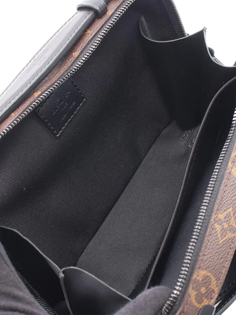 2021-2026 Monogram Macassar Handle Soft Trunk Satchel