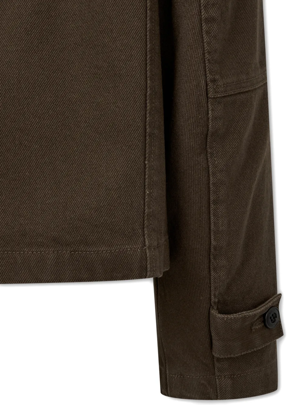 TOMBOY Denim jack met rits Bruin