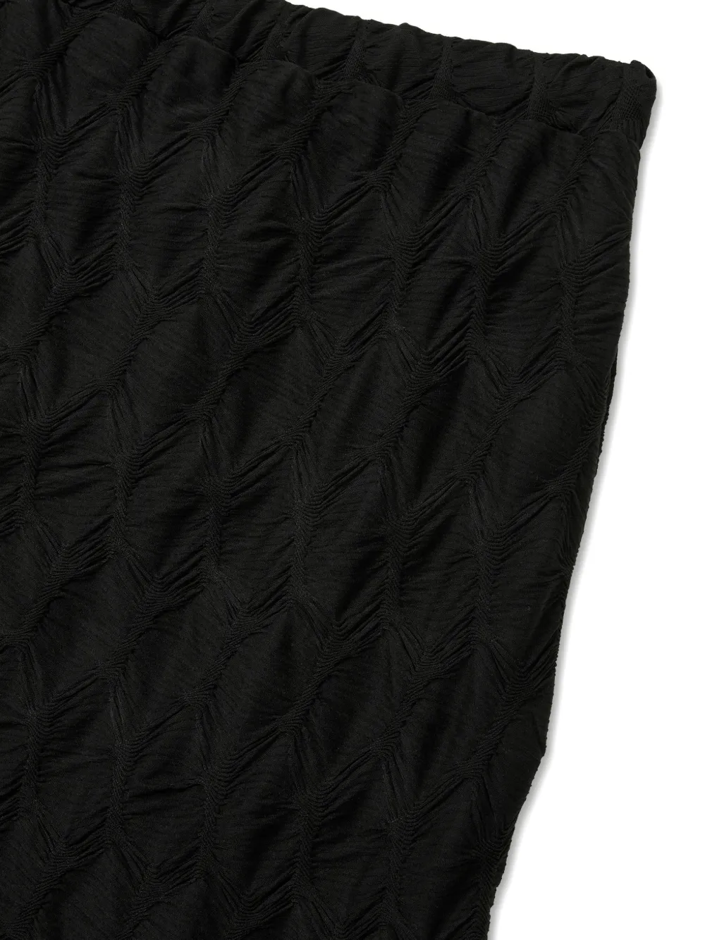 TOMBOY Kokerrok met knoopdetail Zwart