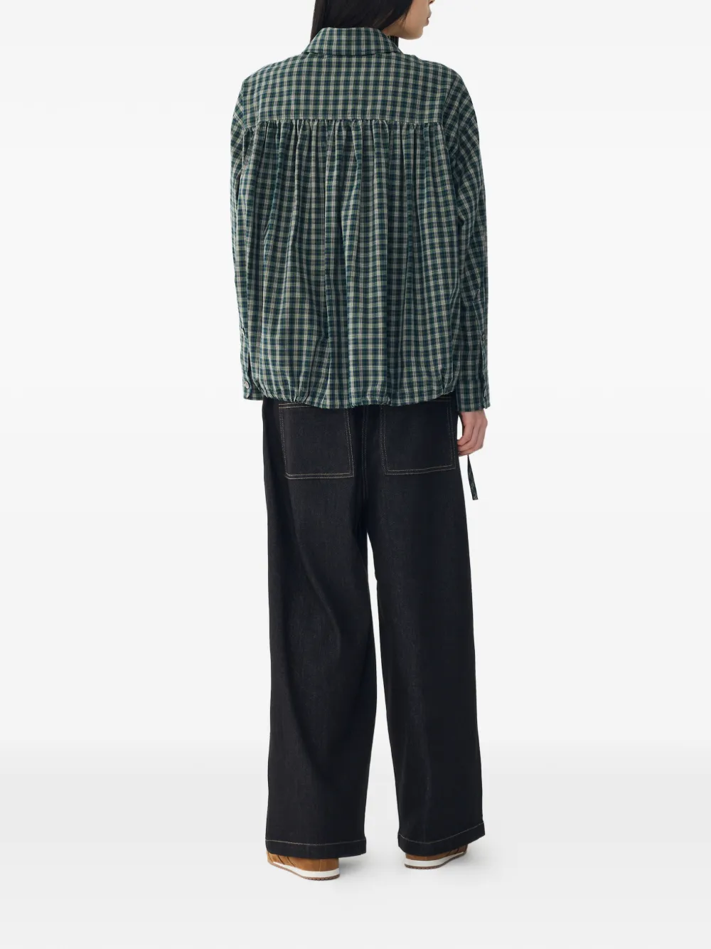  Tomboy Wide-leg Jeans - Black 