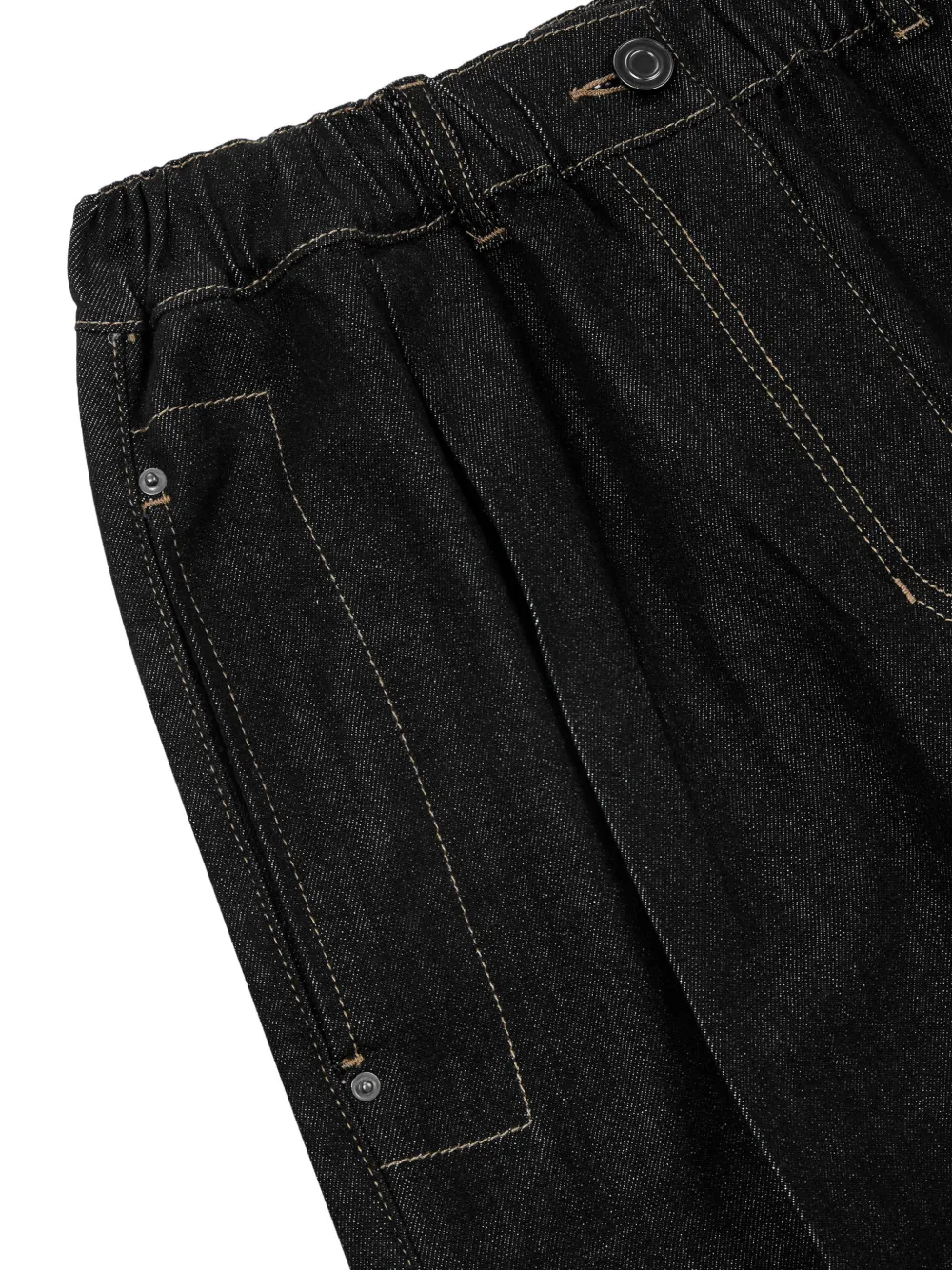 TOMBOY Jeans met wijde pijpen Zwart