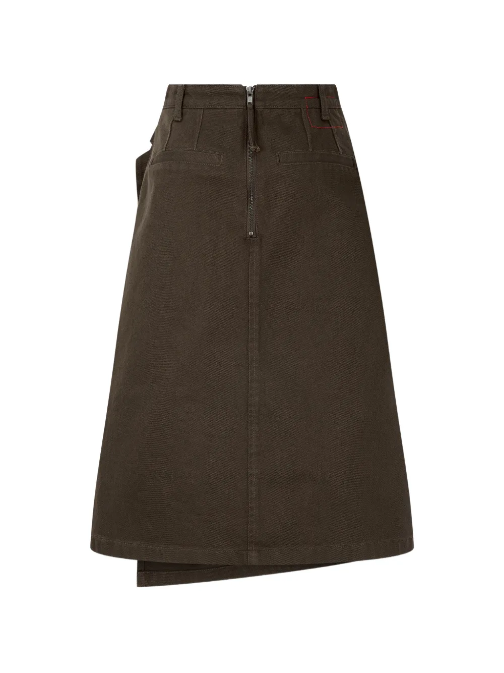  Tomboy Wrap Skirt - Brown 