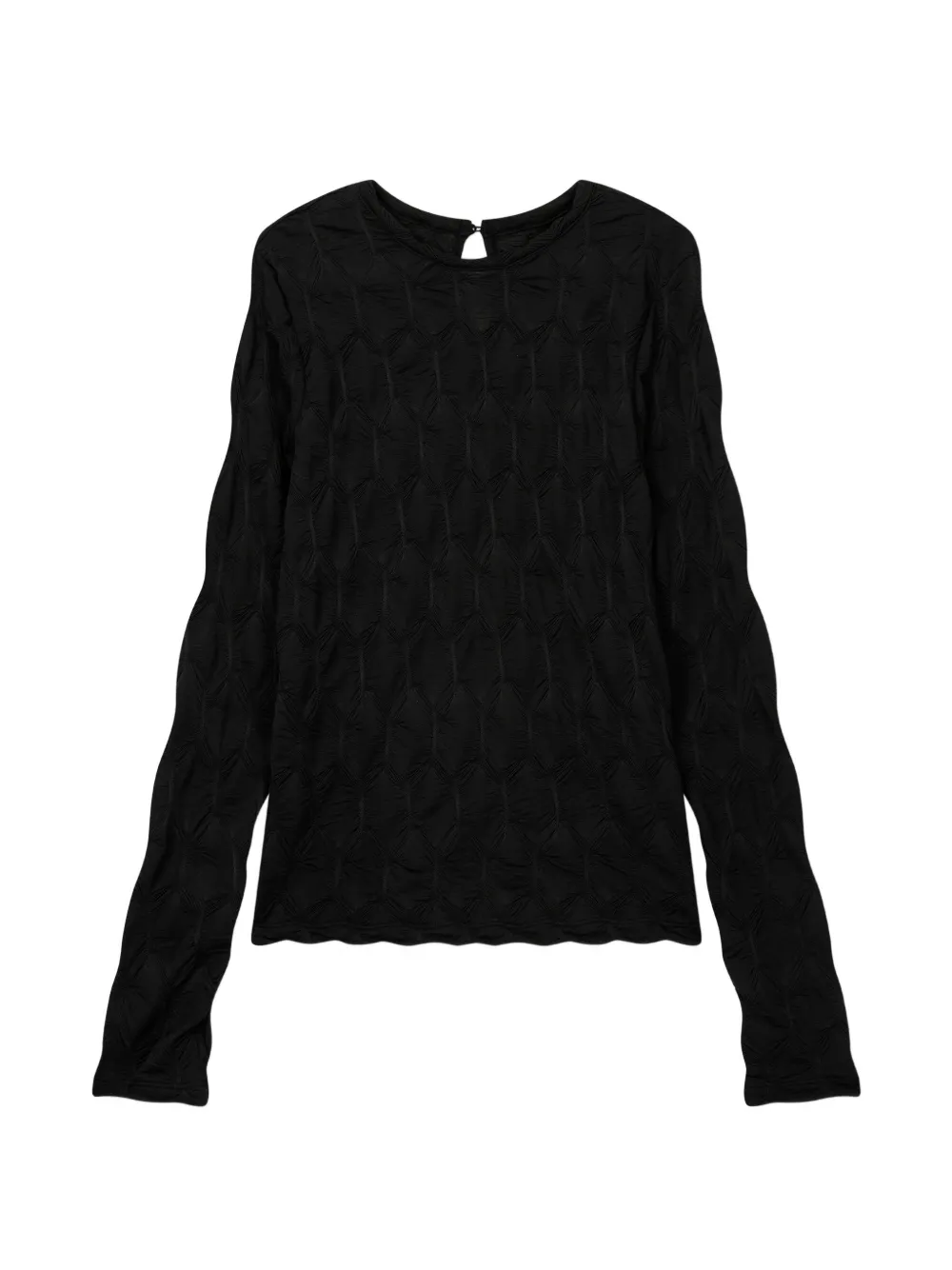 TOMBOY long-sleeve T-shirt - Nero