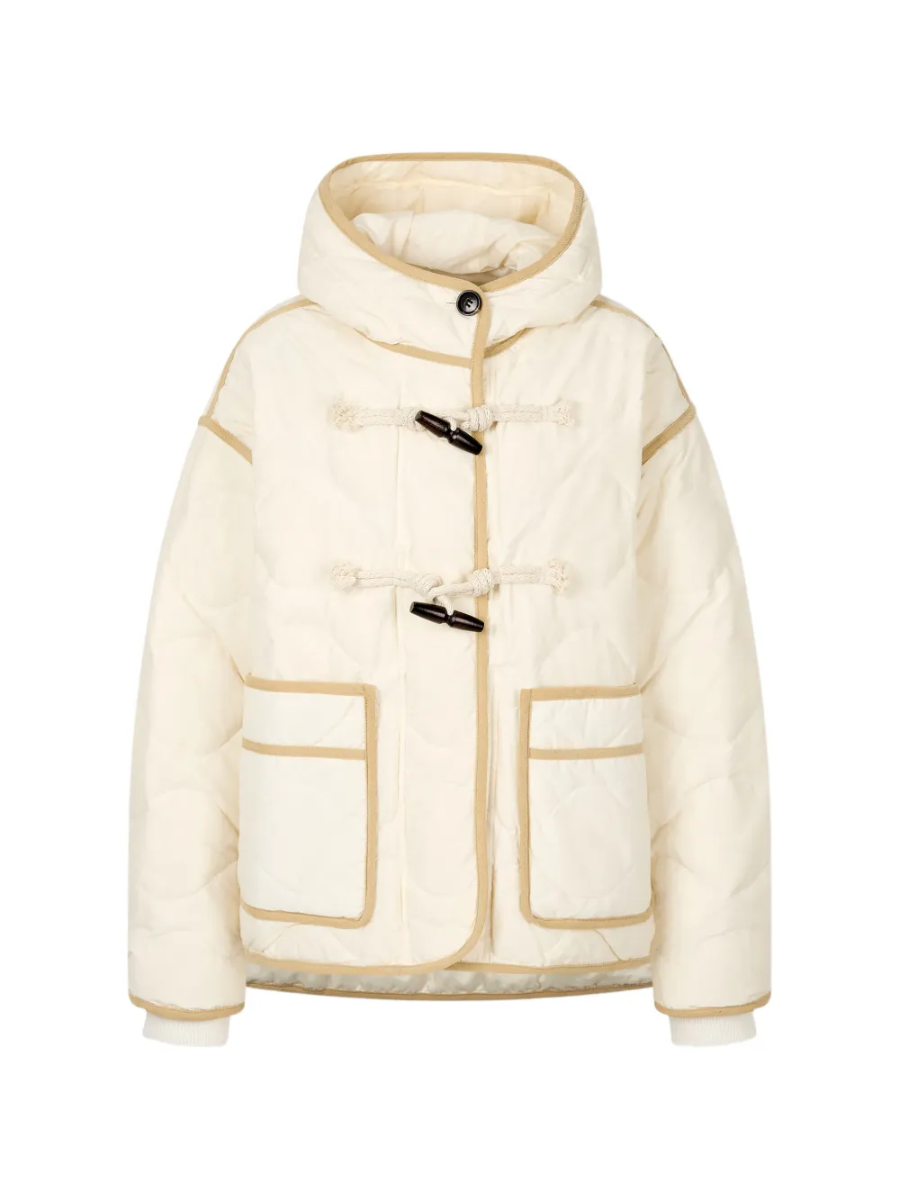 TOMBOY toggle puffer jacket - Neutrals