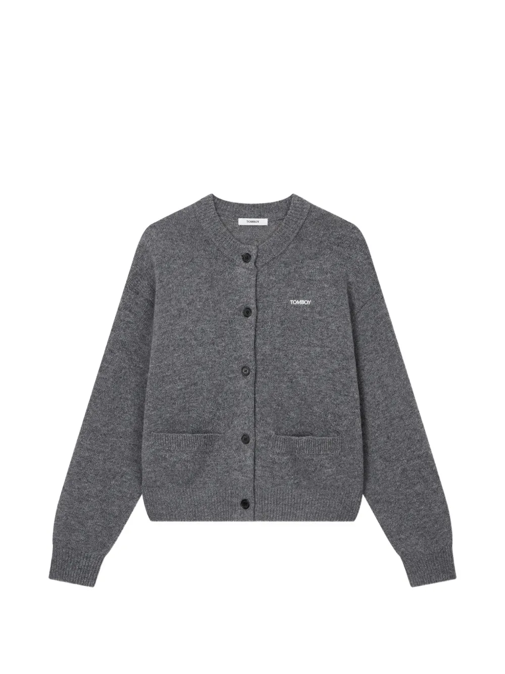 TOMBOY buttoned cardigan - Grigio