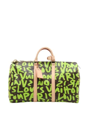 Louis Vuitton Pre-Owned 2019 x Stephen Sprouse graffiti-print Tote