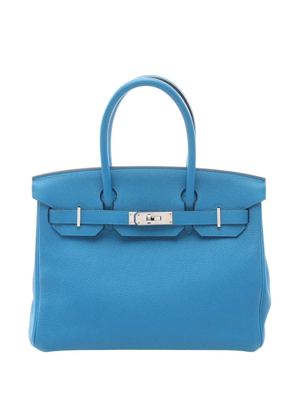 Hermès Pre-Owned 2017 Togo Birkin 30 handbag - Blu