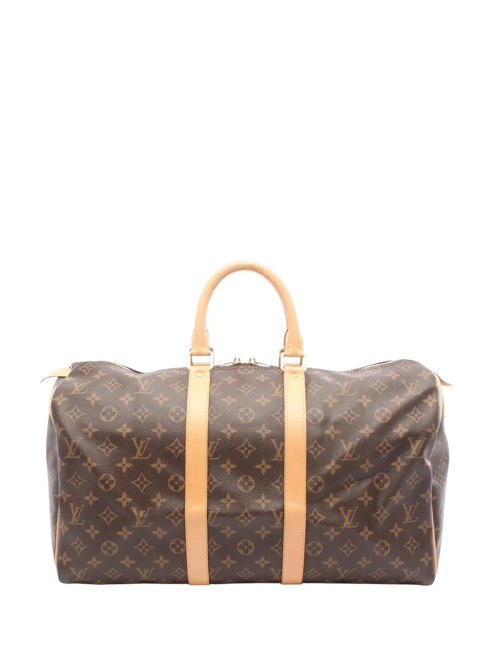 Louis Vuitton Pre-Owned 2017 Monogram Keepall 45 travel bag - Marrone