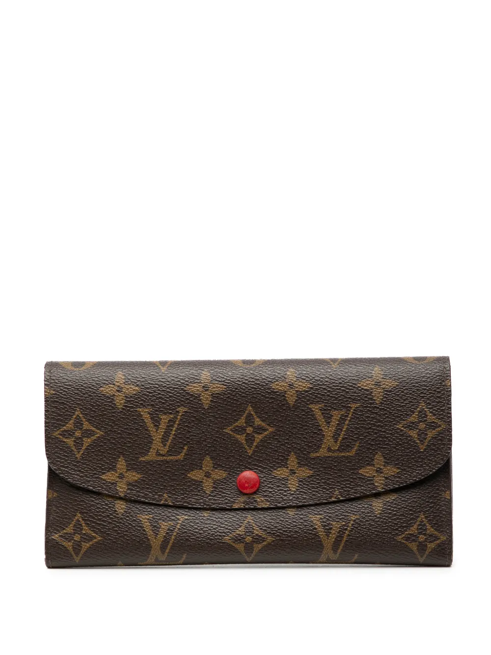 Louis Vuitton Pre-Owned 2012 Monogram Emilie Wallet long wallets - Marrone