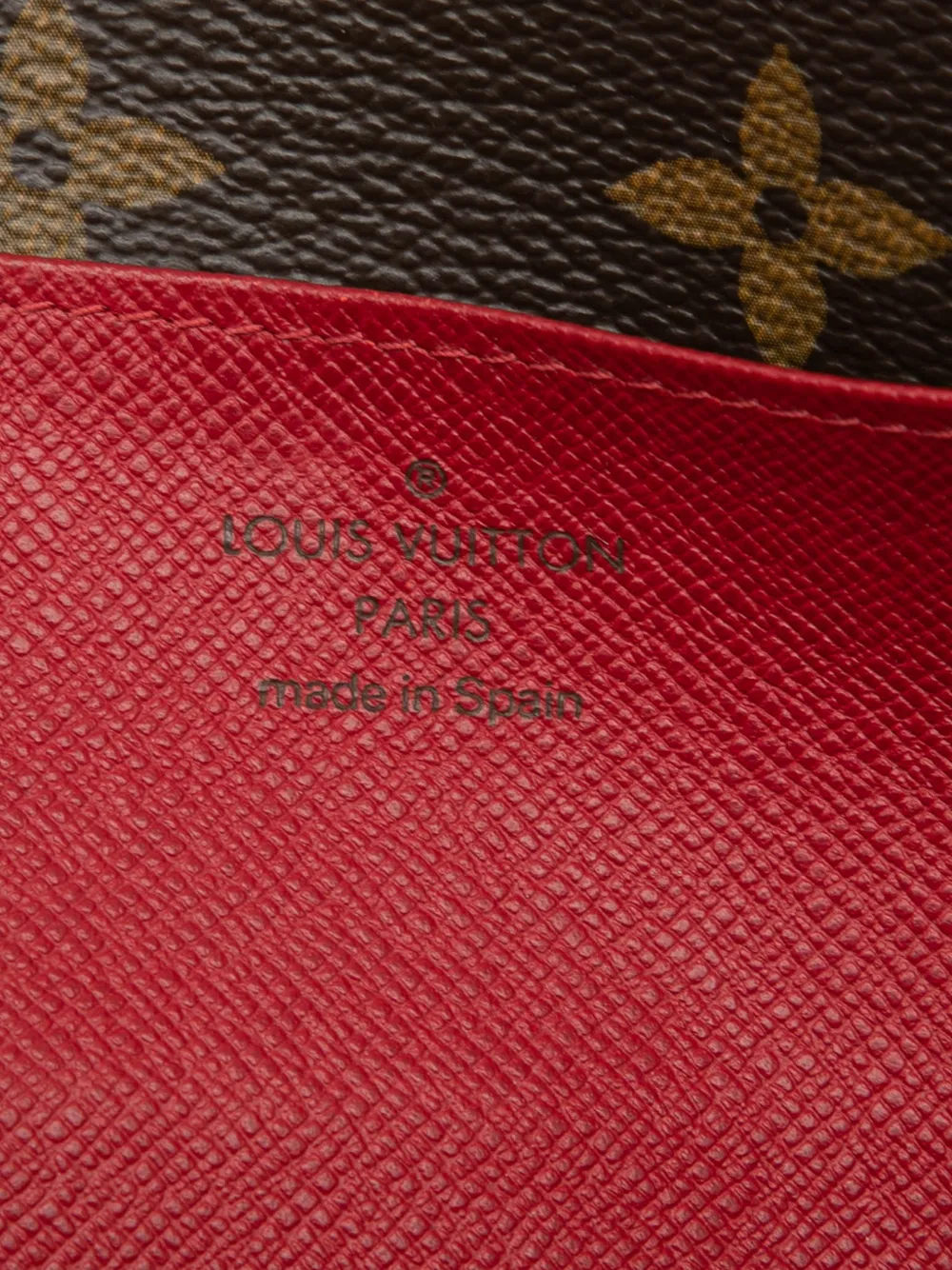2012 Monogram Emilie Wallet Long Wallets